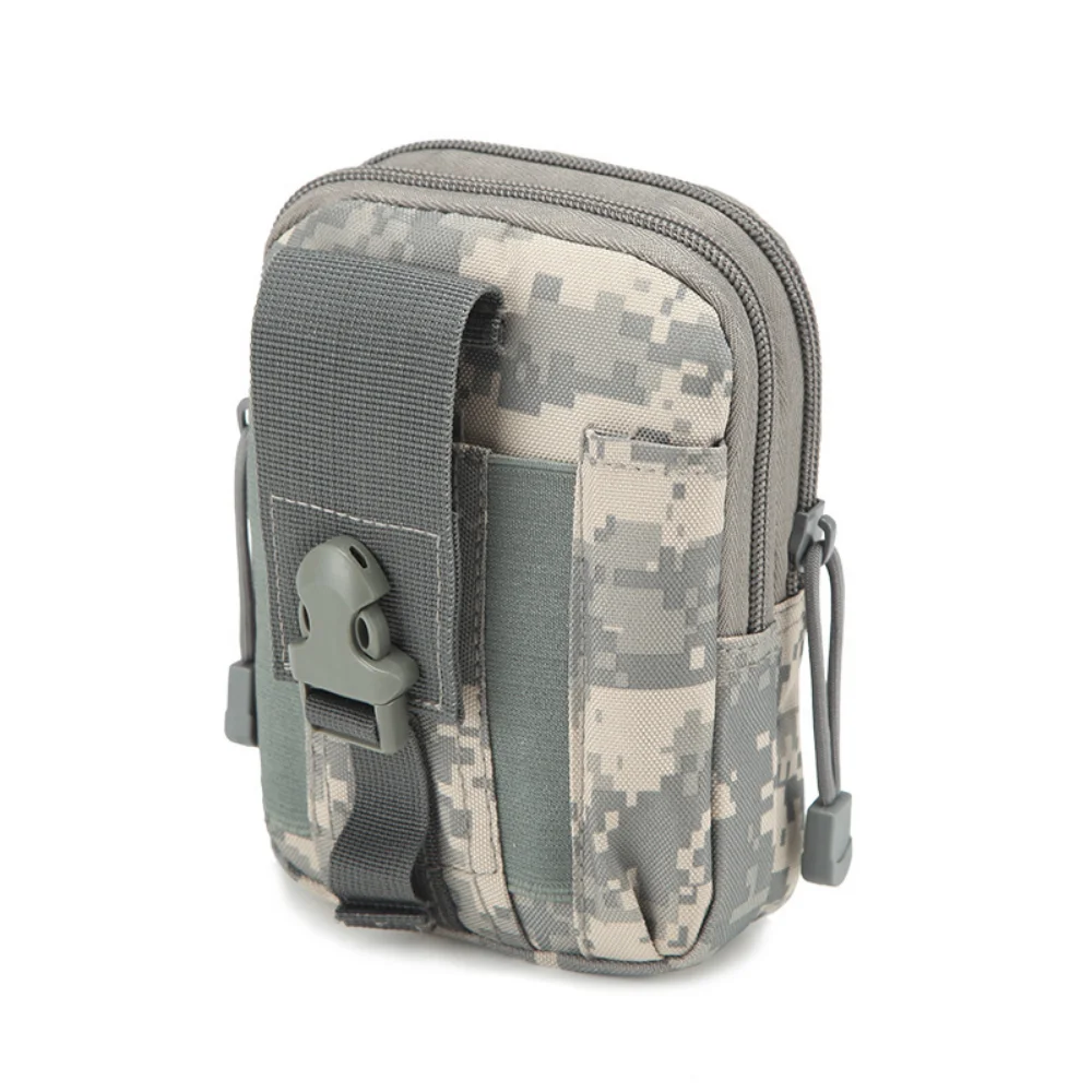 Многофункциональная тактическая сумка на поясном ремне, военная кобура Molle, чехол-бумажник, водонепроницаемый чехол для телефона для кемпинга на открытом воздухе, охоты 3