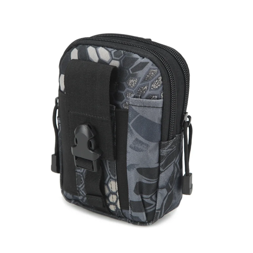 Многофункциональная тактическая сумка на поясном ремне, военная кобура Molle, чехол-бумажник, водонепроницаемый чехол для телефона для кемпинга на открытом воздухе, охоты 4