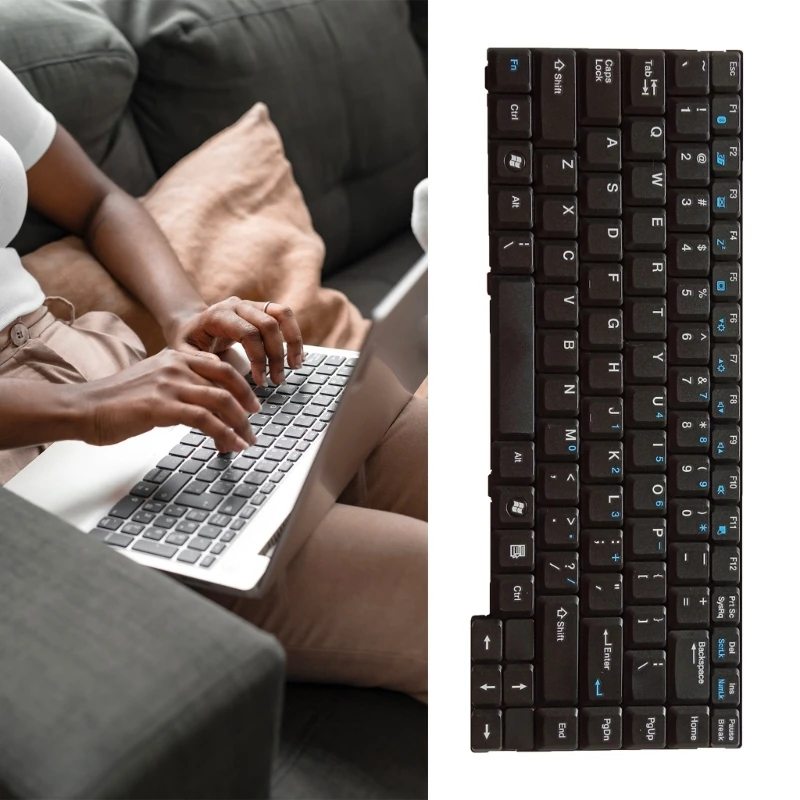 Новая клавиатура для ноутбука США на английском языке для 1410 1430 1430z 1551 p1ve6 Клавиатуры для ноутбуков Черный 1XCB 3