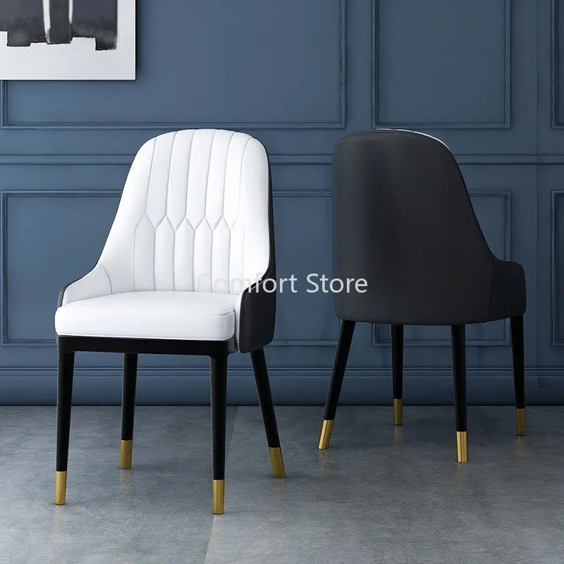 Обеденные стулья для кухни и спальни, скандинавские бархатные Эргономичные обеденные стулья, комод, современная роскошная мебель для дома Sedie WKYZ 0