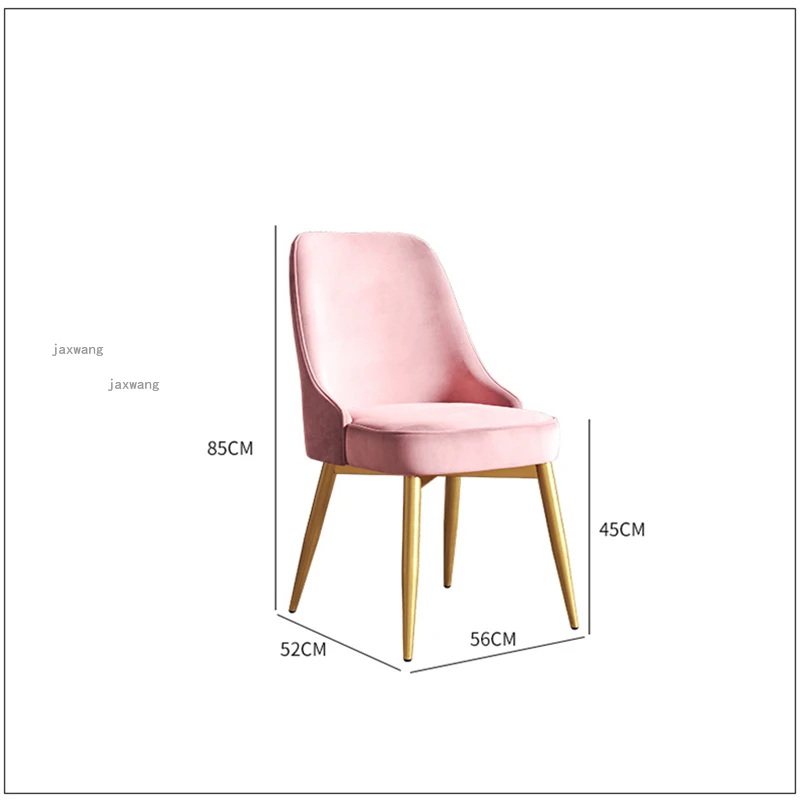 Обеденный стул в скандинавском стиле для гостиной, Легкий Роскошный стул со спинкой, Современные обеденные стулья, Креативный стул для гостиной, мебель для табурета 4
