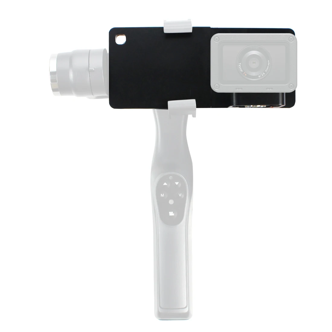 Переходная Пластина для Крепления переключателя Металлическая для Камеры Sony DSC-RX0 для Стабилизатора DJI Zhiyun Feiyu Moza Зажим Для Мобильного Телефона Ручной Карданный 1