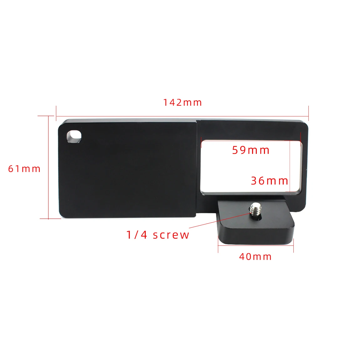 Переходная Пластина для Крепления переключателя Металлическая для Камеры Sony DSC-RX0 для Стабилизатора DJI Zhiyun Feiyu Moza Зажим Для Мобильного Телефона Ручной Карданный 2