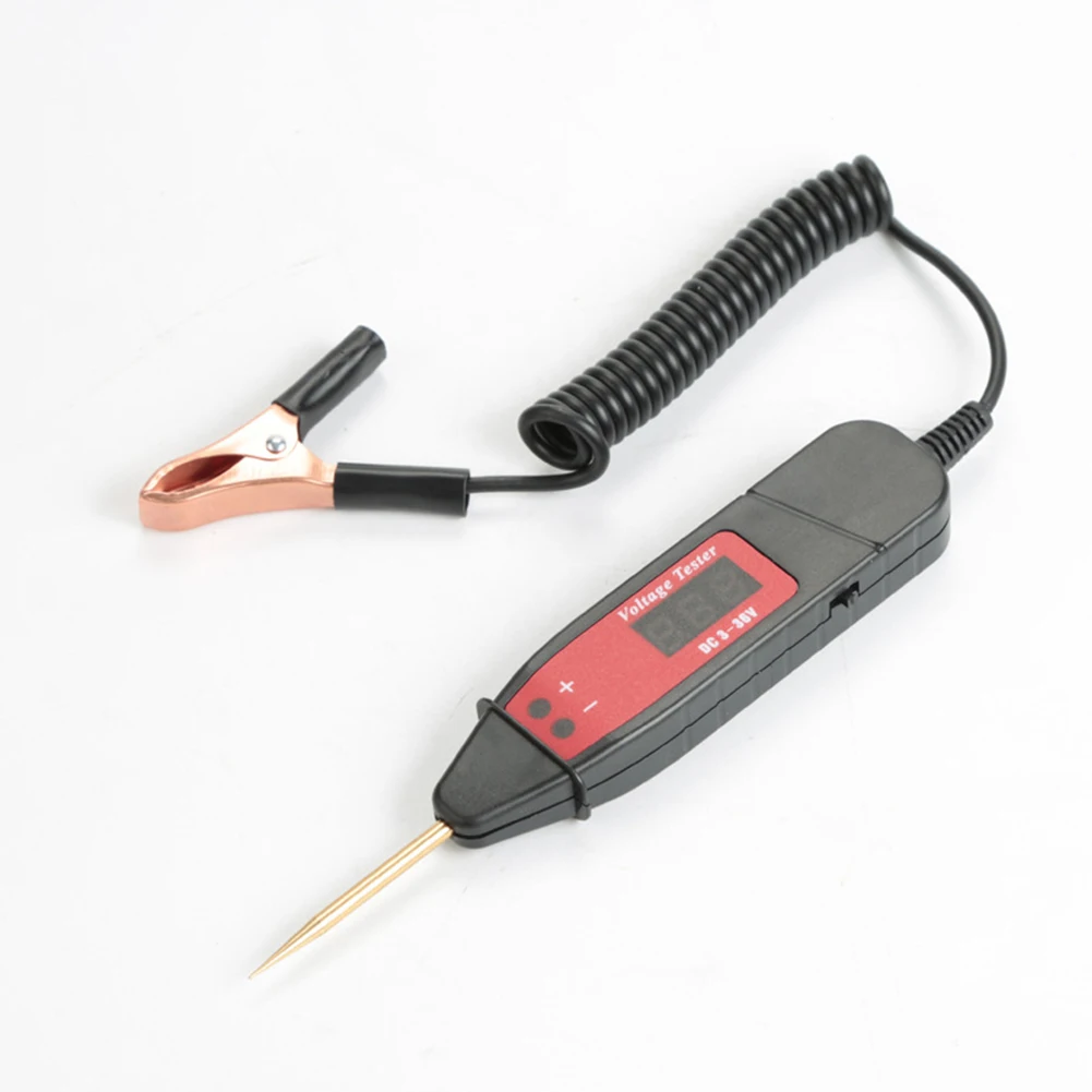 Ручка для проверки электрического напряжения автомобиля, датчик мощности, карандаш, детектор автомобильных диагностических инструментов 2