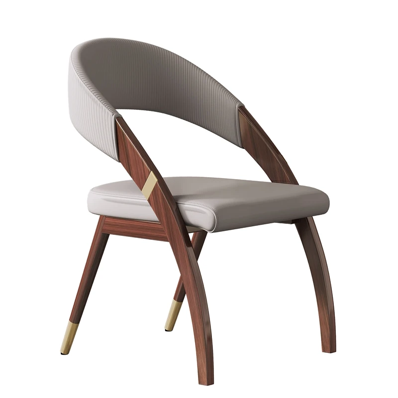 Удобное Современное обеденное кресло, Роскошные обеденные стулья для спальни в скандинавском стиле, Дизайнерская кухня, Предметы домашнего обихода Sedie Da Pranzo 3